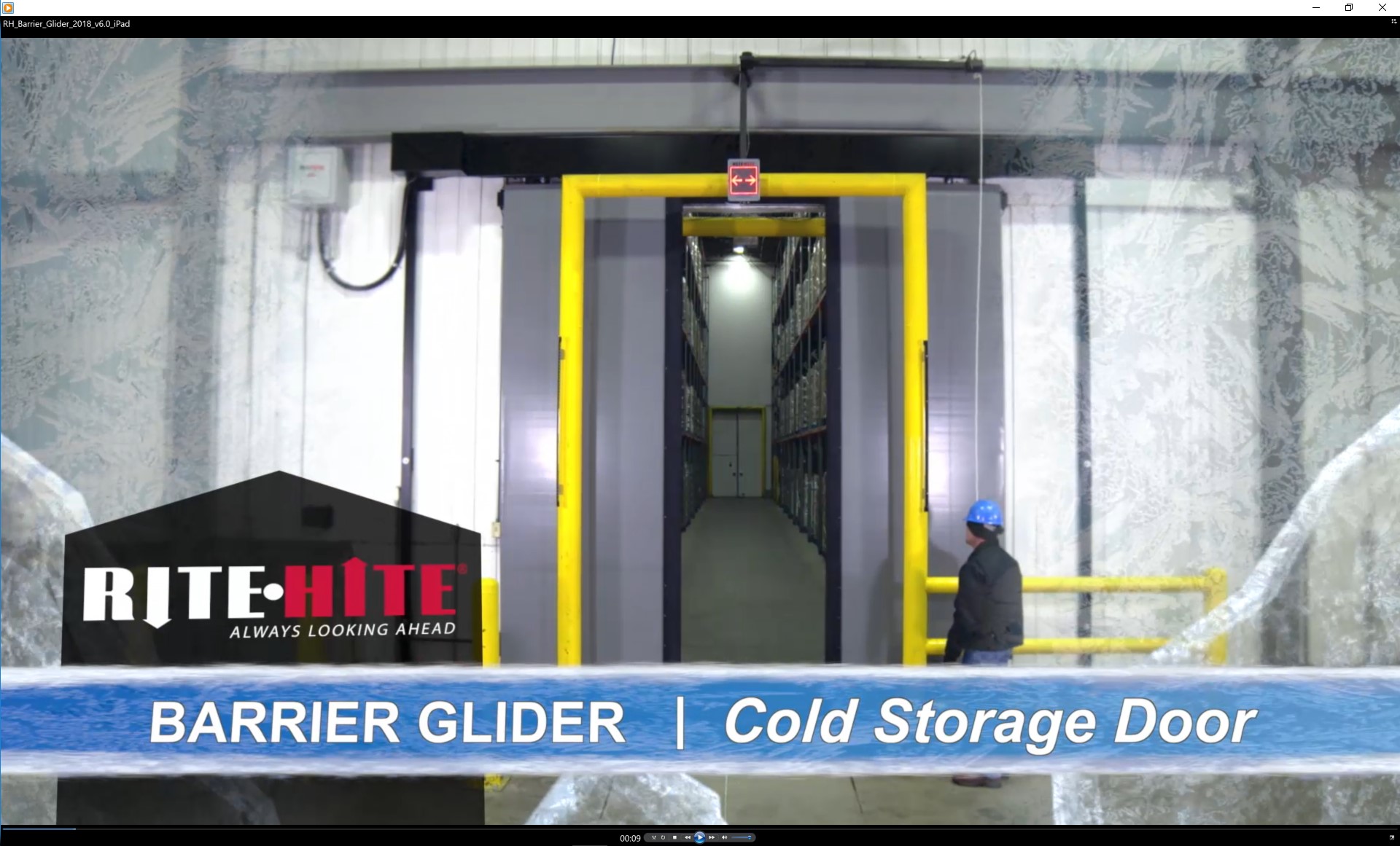 Barrier Glider Freezer Door Rite Hite Videos