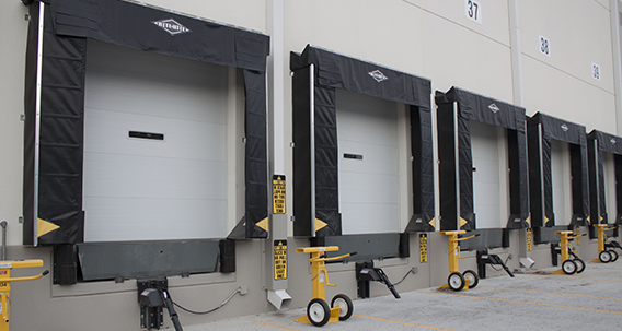 Survivor™ Dock Shelter with Impactable Side Frame Technology | Loading