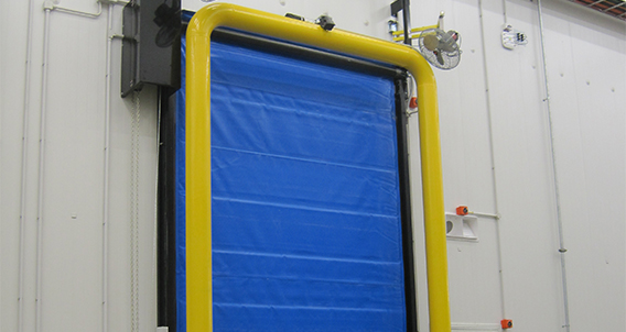 Fastrax Fr Cold Storage Door With Versatile Track Design Rite Hite