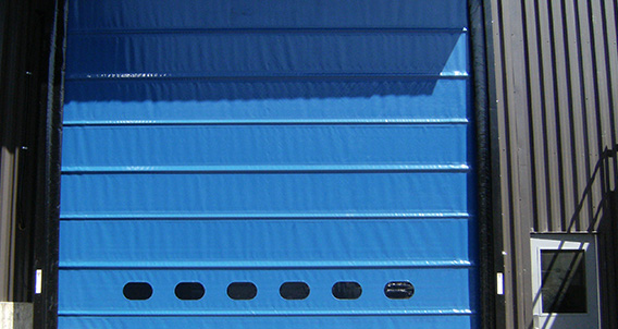 Trakline Series High Performance Doors With V Flex Curtain Release System Rite Hite
