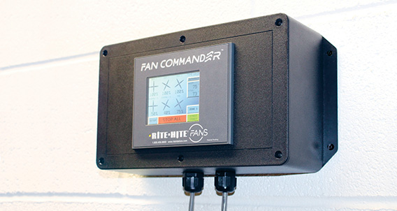 Fan Commander Touch Screen Control Station Rite Hite
