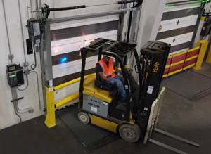 GuardRite Dok-Gate - Forklift Impact