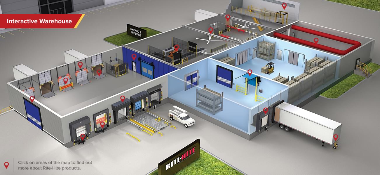Loading Dock Equipment, Doors, Barrier Systems & HVLS Fans | Rite-Hite