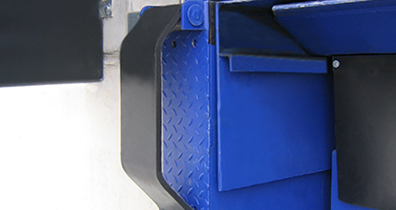 Spring Steel Loading Dock Bumpers Absorbs Truck Impact | Rite-Hite