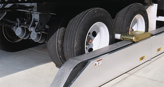 Global Wheel-Lok Restraints | Rite-Hite dock leveler schematic 